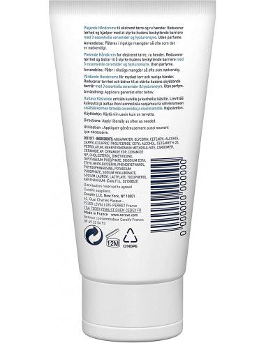 CeraVe Crema Reparadora De Manos 50ml CeraVe Crema Reparadora De Manos 50ml