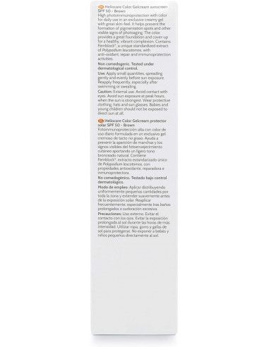 Heliocare Color SPF50+ gel crema...
