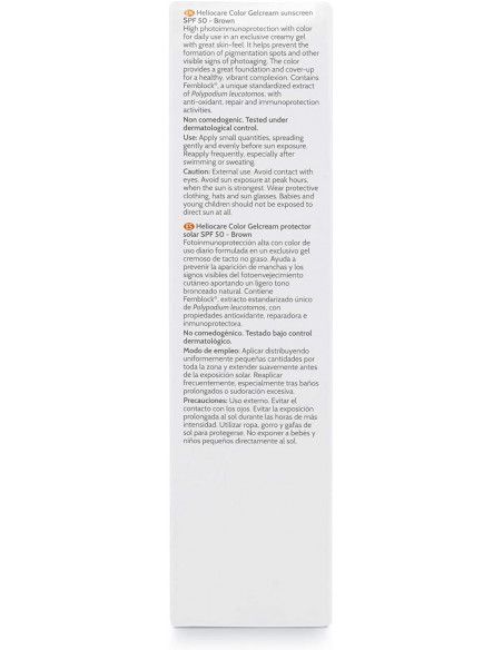 Heliocare Color SPF50+ gel crema brown 50ml