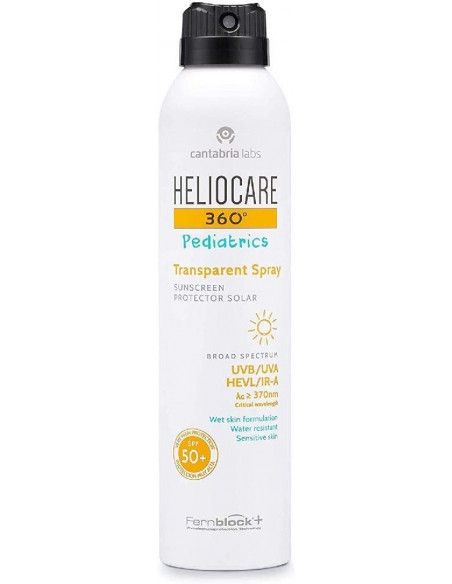 Heliocare 360º Pediatric Transparent Spray SPF50+ 200ML