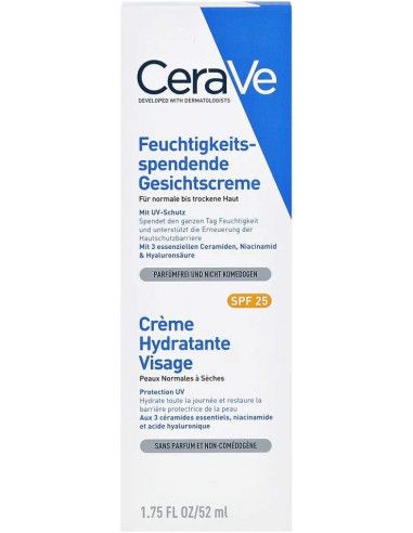 CeraVe Loción Hidratante Facial SPF25...