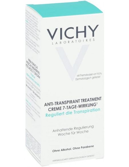 VICHY TTO ANTITRANSPIRANTE EFICACIA 7 DIAS CREMA 40 ML