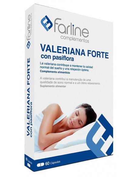 Farline Valeriana Forte 60 cápsulas