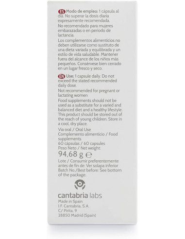 IRALTONE AGA 60 CÁPSULAS