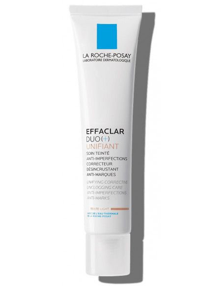 LA ROCHE POSAY EFFACLAR DUO + UNIFIANT TONO CLARO 40 ML LA ROCHE POSAY EFFACLAR DUO + UNIFIANT TONO CLARO 40 ML