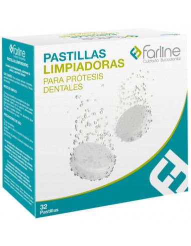 Farline Pastillas Limpieza Prótesis... Farline Pastillas Limpieza Prótesis...