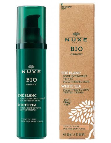 NUXE BIO ORGANIC TRATAMIENTO HIDRATANTE CON COLOR MULTI-PERFECCION TONO CLARO 50 ML NUXE BIO ORGANIC TRATAMIENTO HIDRATANTE CON COLOR MULTI-PERFECCION TONO CLARO 50 ML