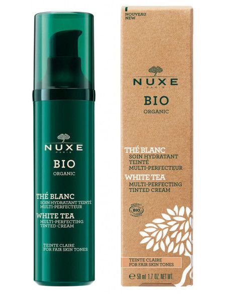 NUXE BIO ORGANIC TRATAMIENTO HIDRATANTE CON COLOR MULTI-PERFECCION TONO CLARO 50 ML NUXE BIO ORGANIC TRATAMIENTO HIDRATANTE CON COLOR MULTI-PERFECCION TONO CLARO 50 ML