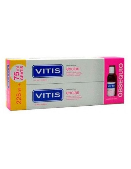 Vitis Encías Duplo Pasta 150 ml +150 ml