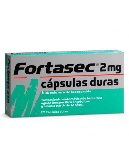 Fortasec 2 mg 20 Cápsulas