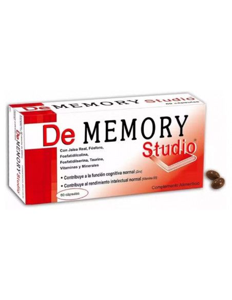 DE MEMORY STUDIO 60 CAPSULAS DE MEMORY STUDIO 60 CAPSULAS