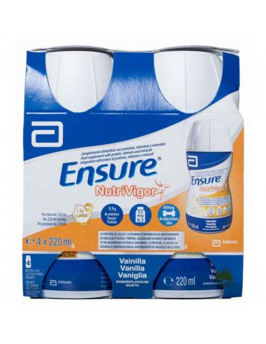 Ensure NutriVigor Sabor Vainilla 4... Ensure NutriVigor Sabor Vainilla 4...