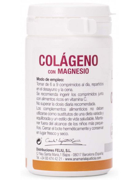 LaJusticia colágeno con magnesio 75 comp