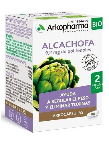 Arkopharma Arkocápsulas Alcachofa BIO... Arkopharma Arkocápsulas Alcachofa BIO...