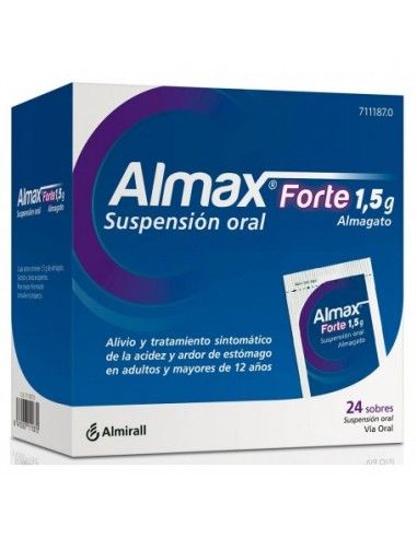 Almax Forte 1,5 g Suspensión Oral 24...
