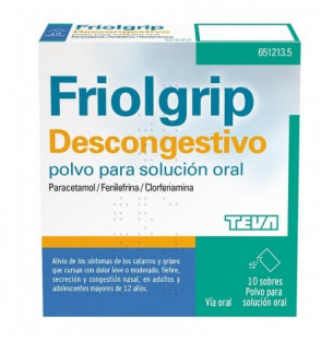 FriolGrip Descongestivo 10...