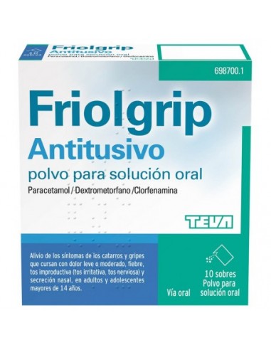 Friolgrip antitusivo 10 sobres...