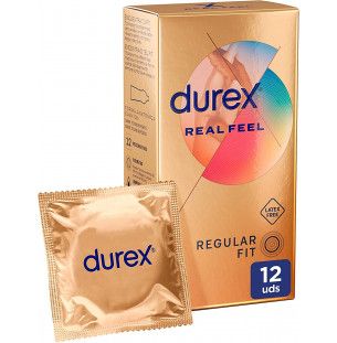 DUREX REAL FEEL 12 PRESERVATIVOS