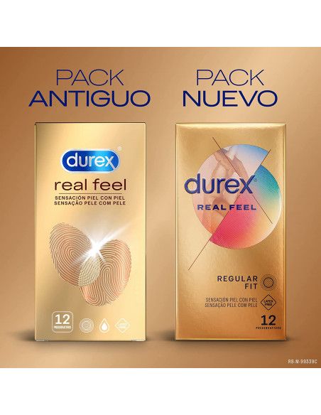 Durex Preservativos Real Feel 12 unidades