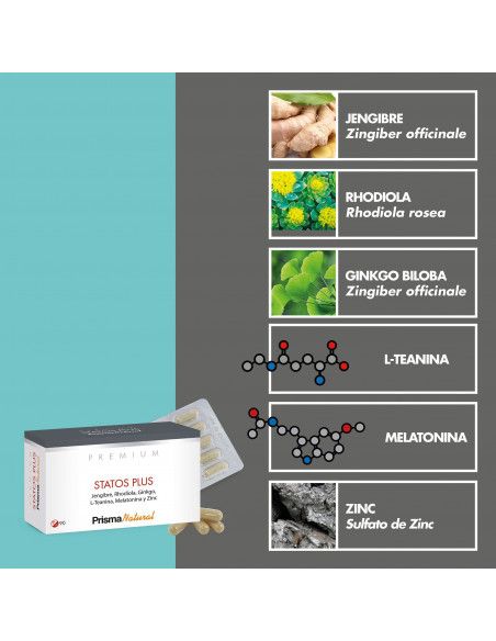 Statos Plus Prisma Natural Premium 90 cápsulas