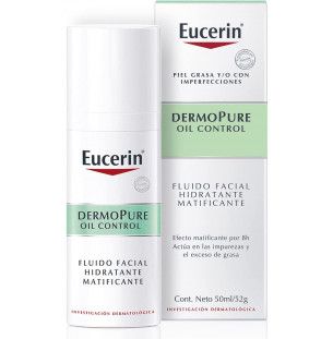 DERMOPURE OIL CONTROL Fluido Facial Hidratante Matificante