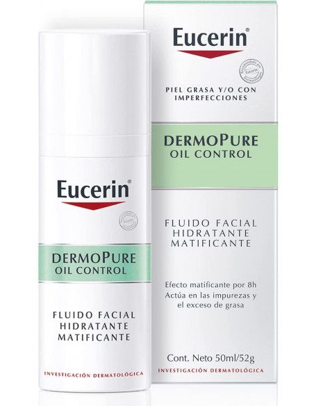 DERMOPURE OIL CONTROL Fluido Facial Hidratante Matificante DERMOPURE OIL CONTROL Fluido Facial Hidratante Matificante