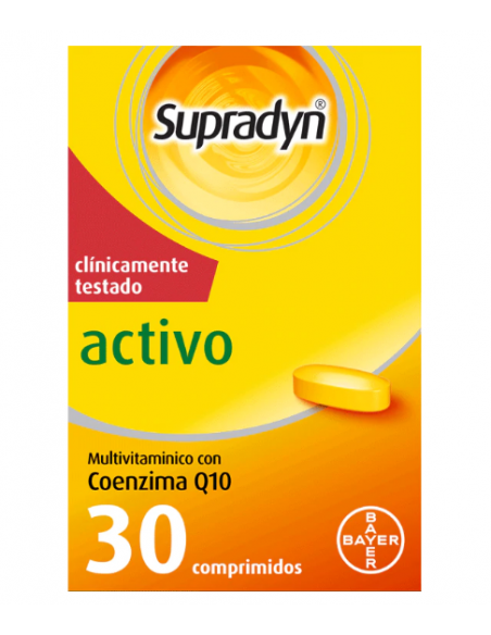 Supradyn Energy Multivitaminas 30 Comprimidos