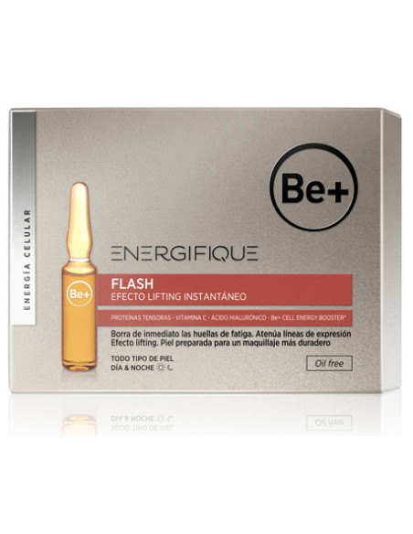 Be+ Ampollas Flash Efecto Lifting 5 ampollas x 2 ml