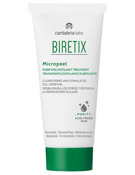 Biretix Micropeel Tratamiento Exfoliante Purificante 50 ml