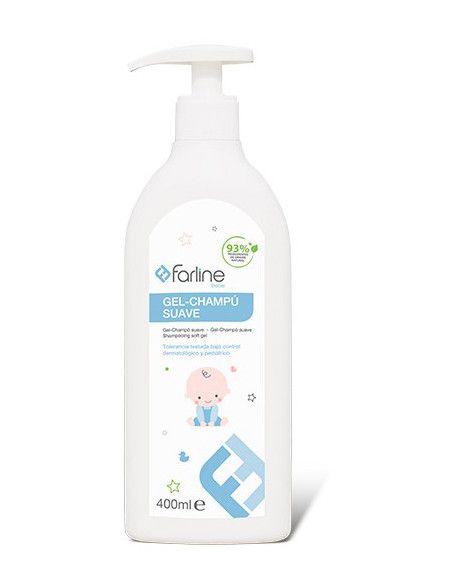 FARLINE BEBÉ GEL-CHAMPÚ SUAVE 400ml FARLINE BEBÉ GEL-CHAMPÚ SUAVE 400ml