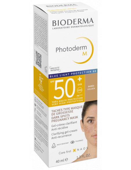 Bioderma Photoderm Max Crema Spf50+ Blue Light Protection 40ml Tono Dorado