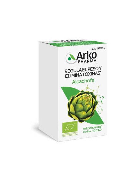 Arkocápsulas Alcachofa Bio 40 cápsulas