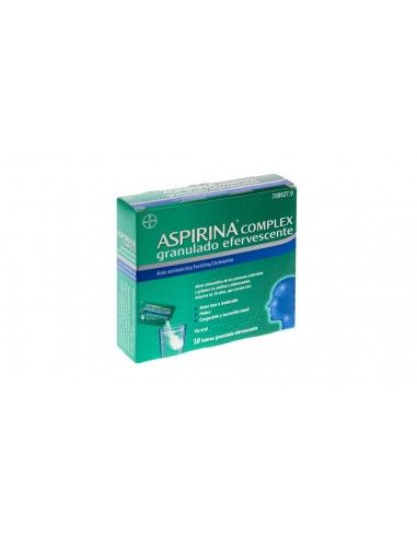 Aspirina Complex 10 Sobres Efervescentes Aspirina Complex 10 Sobres Efervescentes