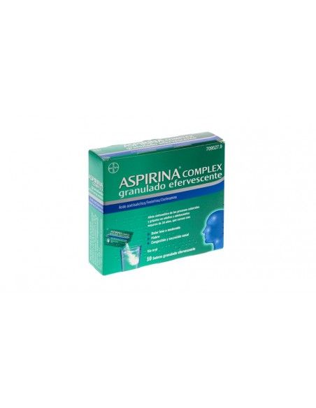 Aspirina Complex 10 Sobres Efervescentes