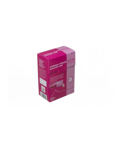 Cinfamar Infantil 12.5 mg solución oral 12 sobres