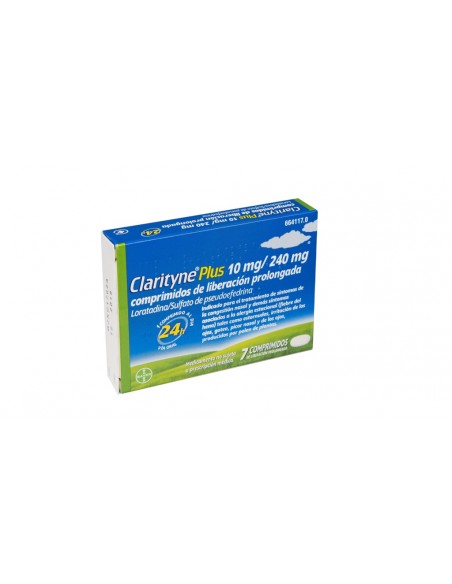 Clarityne Plus 7 comprimidos de liberación prolongada