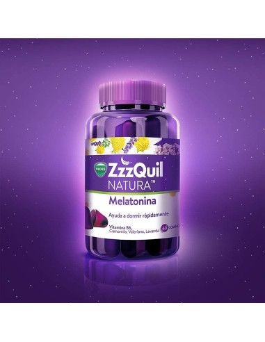 Vicks ZzzQuil Natura 60 Gominolas