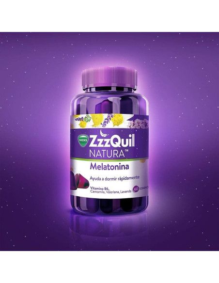 Vicks ZzzQuil Natura 60 Gominolas