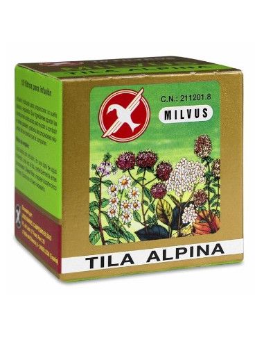 Milvus Tila Alpina infusiones 10 bolsas Milvus Tila Alpina infusiones 10 bolsas
