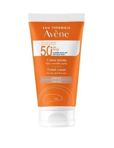 Avene crema solar con color SPF 50+ 50 ml