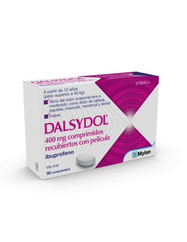 Dalsydol 400 mg, 30 Comprimidos Dalsydol 400 mg, 30 Comprimidos
