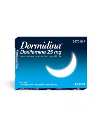 Dormidina Doxilamina 25 mg 14...