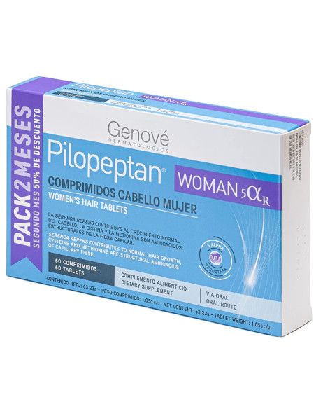 Genové Pilopeptan Woman 5AlfaR 60 comprimidos