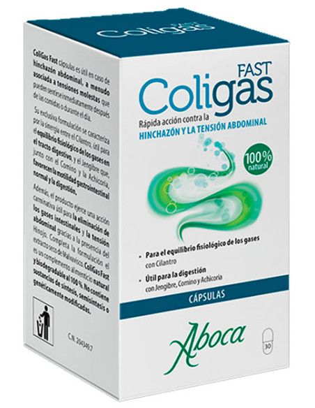 Aboca Coligas Fast 30 cápsulas