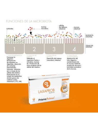 Laxaprob 15 comprimidos Prisma Natural