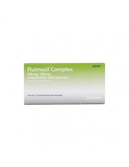 Fluimucil Complex 500/200  12 comprimidos efervescentes