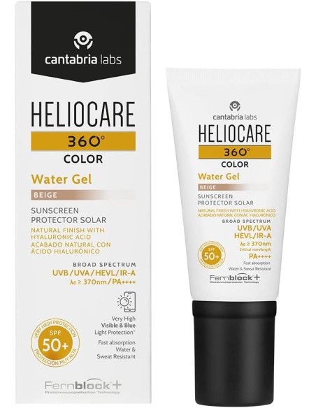 Heliocare 360º Color Water Gel Facial Spf50+ Beige 50ml