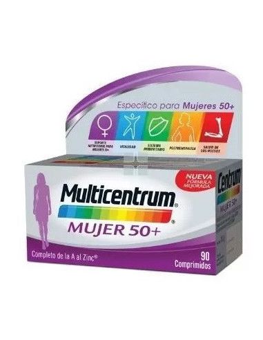 Multicentrum Mujer 50+ 90comp Multicentrum Mujer 50+ 90comp