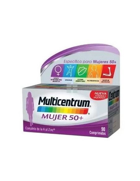 Multicentrum Mujer 50+ 90comp Multicentrum Mujer 50+ 90comp