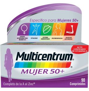 Multicentrum Mujer 50+ 90comp